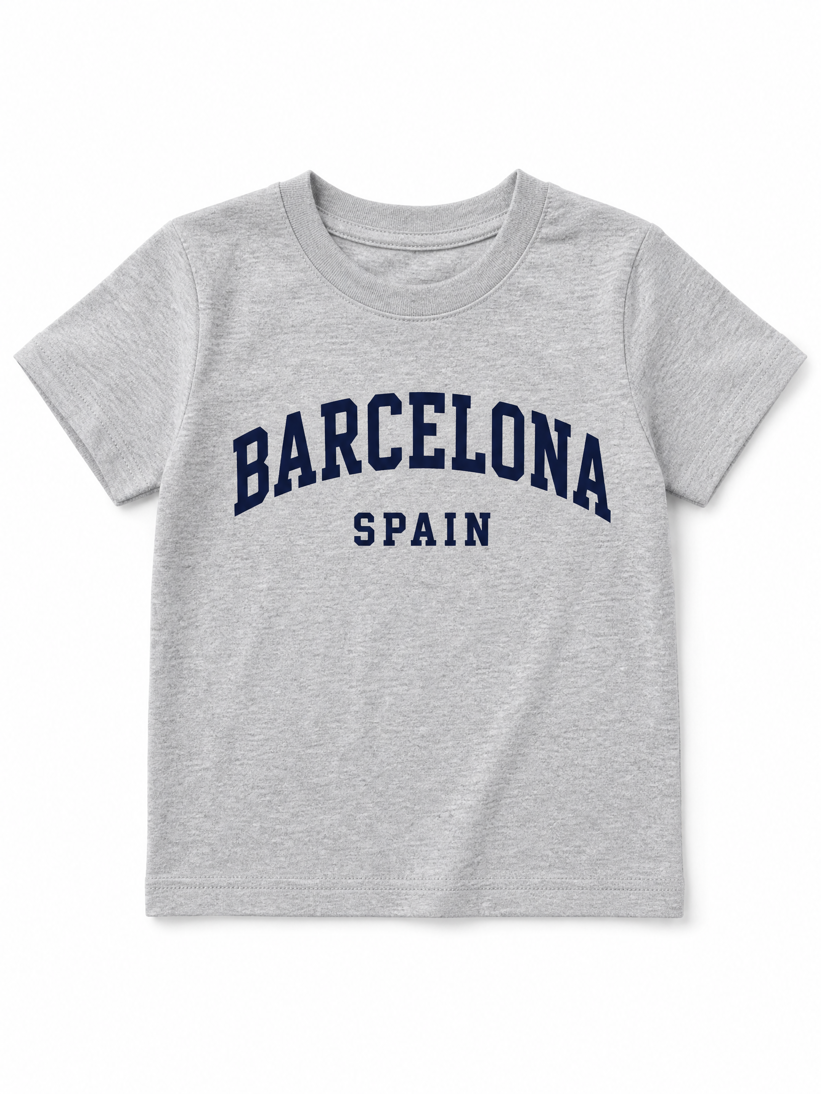 Barcelona Grey Tee