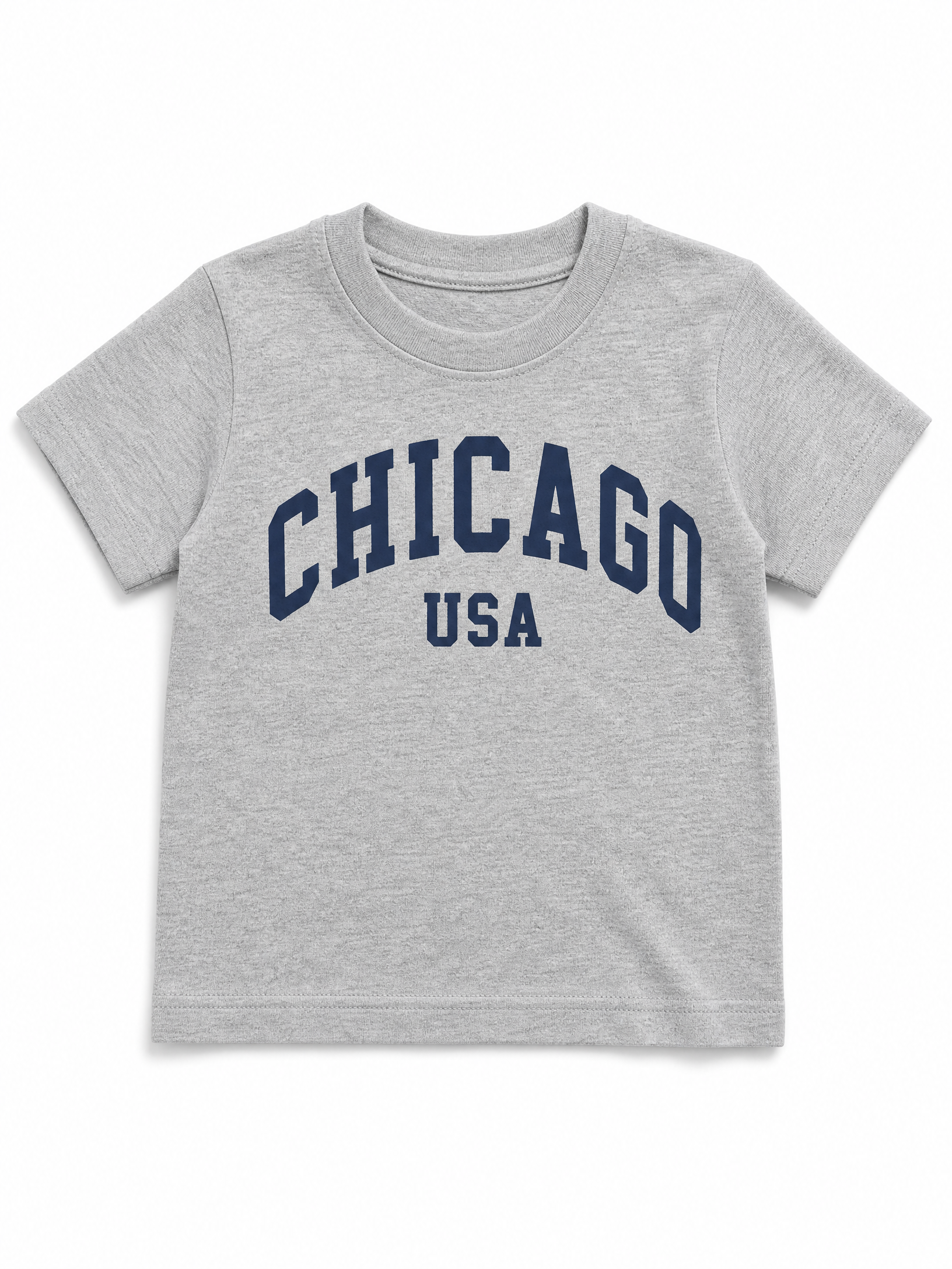 Chicago Grey Tee